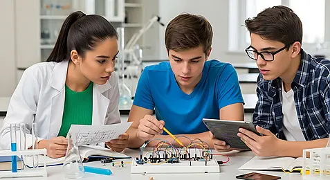 pngtree-students-working-on-a-project-in-classroom-setting-image_20760147